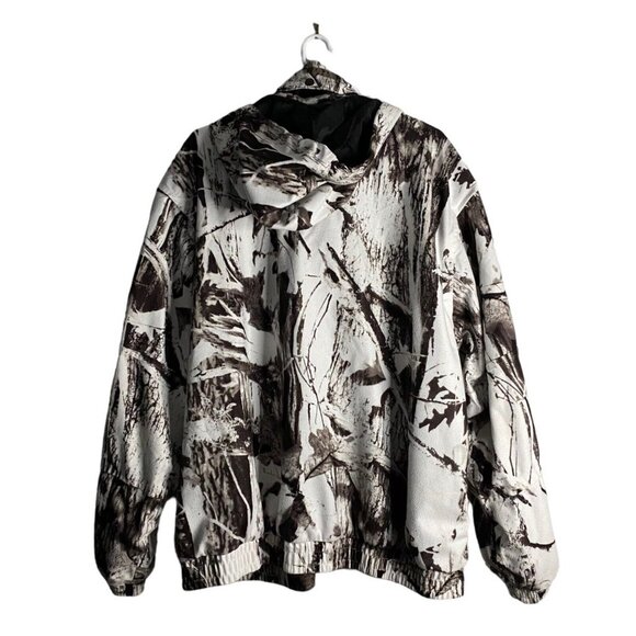 Great Outdoorsman Men Nature Print Full Zip Hooded Jacket - Picture 8 of 13